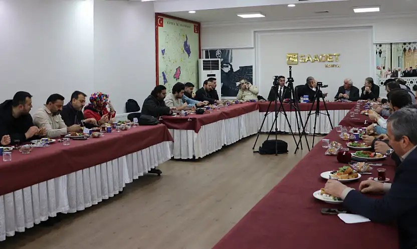 Konya'da gazeteciler için anlamlı program!