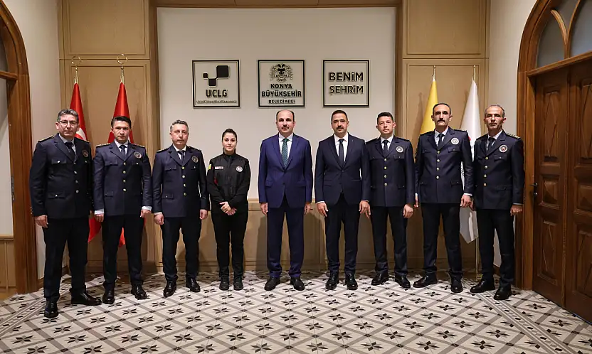 Konya'da gece gündüz demeden çalışan teşkilat bir araya geldi