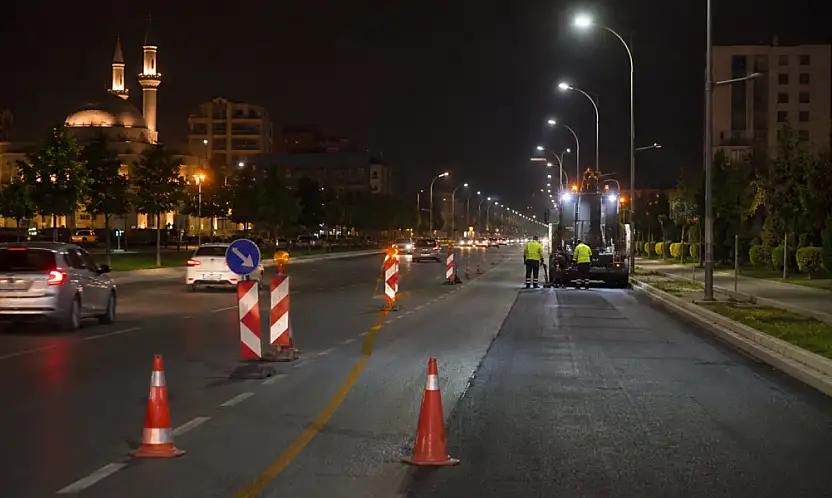 Konya'da gece sürücüleri dikkat: İki ana caddede yol kapatılacak