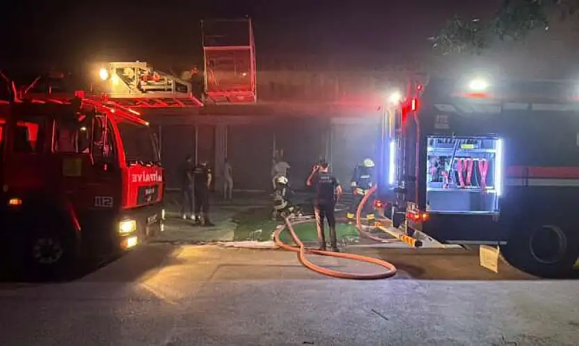 Konya'da gece vakti korkutan yangın: Ekipler seferber oldu!