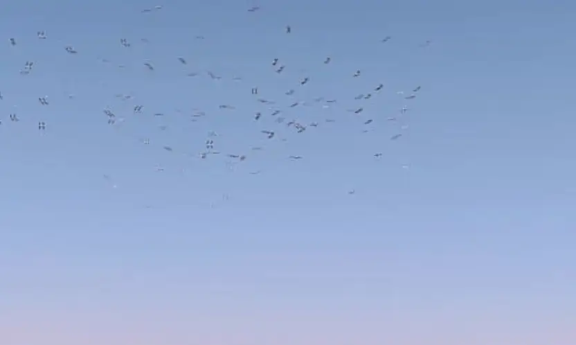 Konya'da gökyüzünde görsel şölen!