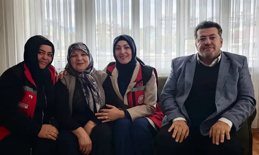 Konya'da gönül köprüsü: Şehit aileleri ve gazilere anlamlı ziyaret