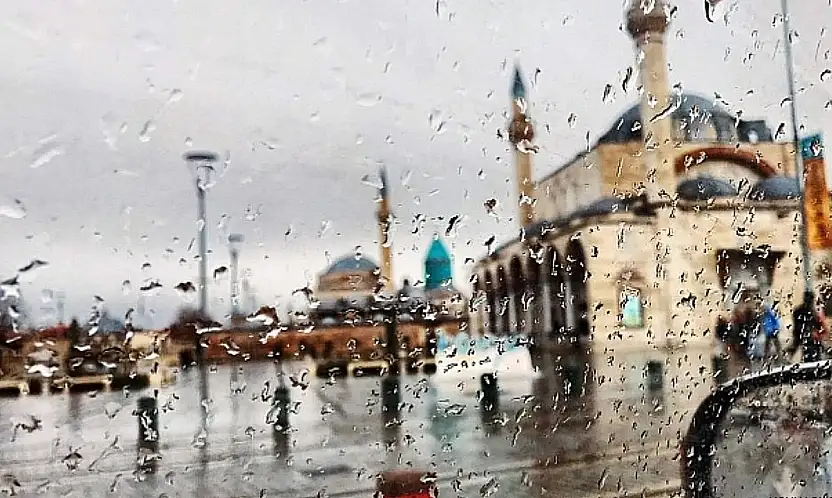 Konya'da hava değişiyor! Sağanak yağış ve rüzgar uyarısı