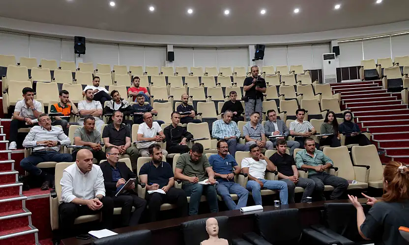 Konya'da hayat kurtaran eğitim!