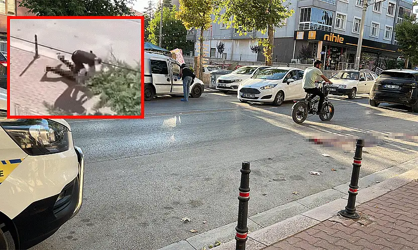 Konya'da husumetlisini bıçaklayarak öldürdü: O anlar kamerada