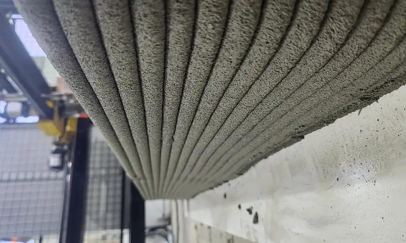 Konya'da inşaat atıklarına bilimsel çözüm: 3B robotik beton üretimi başladı