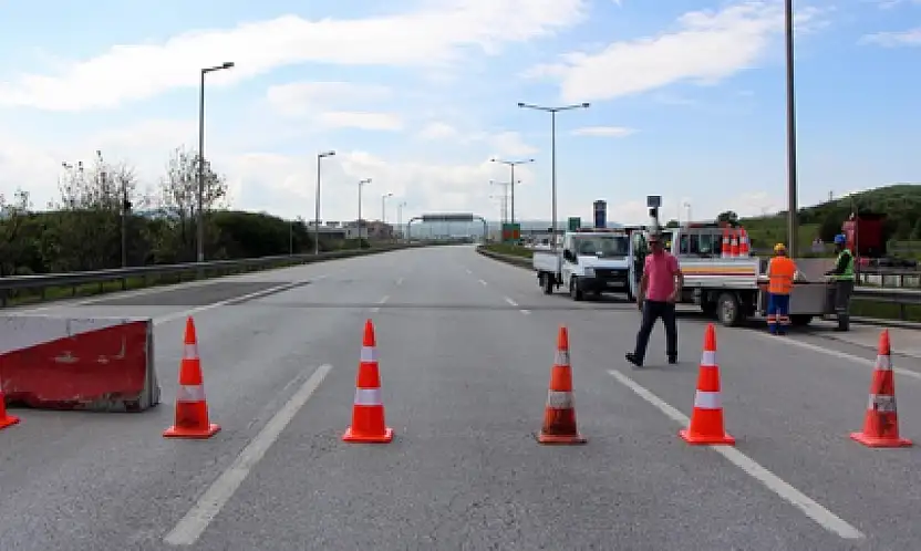 Konya'da işlek noktadaki yol trafiğe kapatıldı!