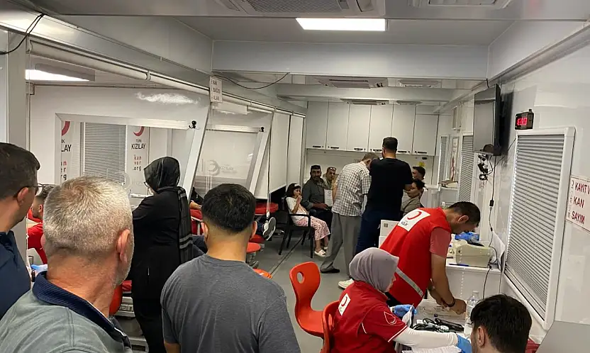 Konya'da iyilik seli: 322 ünite kan bağışı yapıldı