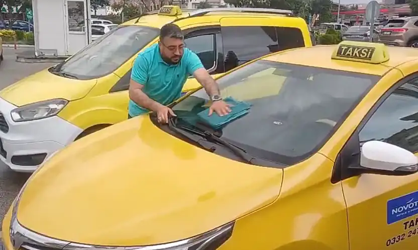 Konya'da kaynağı belirsiz para taksiciyi düşündürüyor: Son çare Filistin'e bağış!
