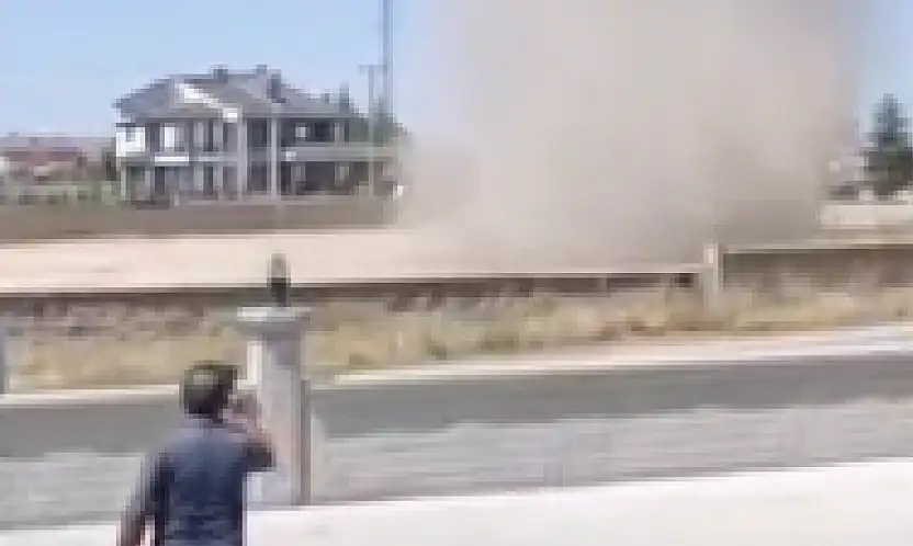 Konya'da korku dolu anlar!