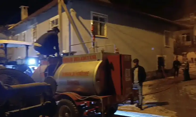 Konya'da korku dolu anlar
