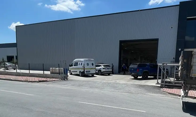 Konya'da korkunç olay! Fabrika işçisi makineye sıkışarak can verdi