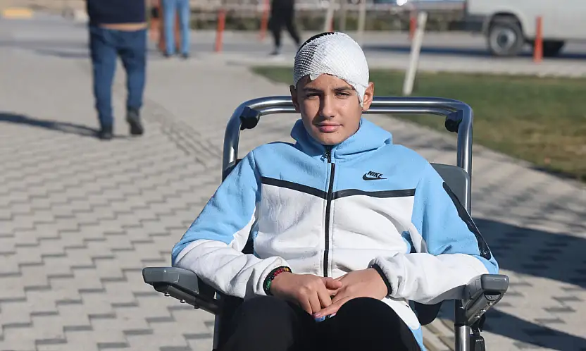 Konya'da korkunç olay! Okul arkadaşının başını taşla ezdi