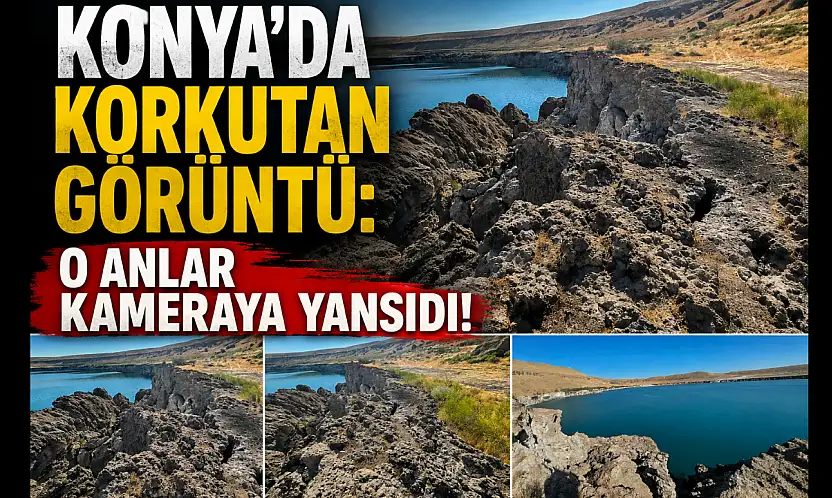 Konya'da korkutan görüntü: O anlar kameraya yansıdı!
