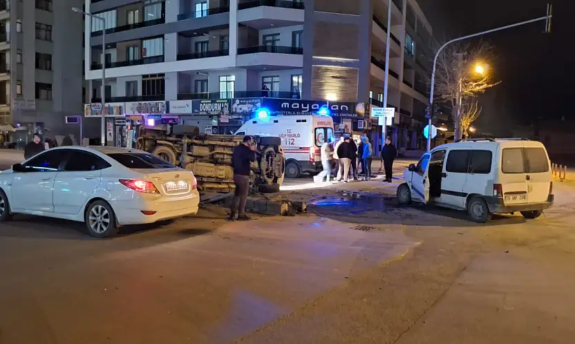 Konya'da korkutan kaza: Ölümden döndüler!