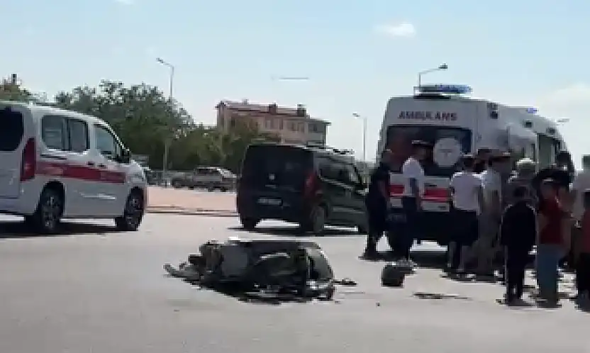 Konya'da korkutan kaza: Sürücü ölümden döndü!