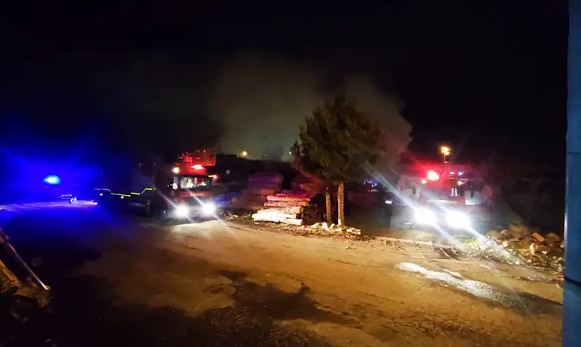 Konya'da korkutan yangın!