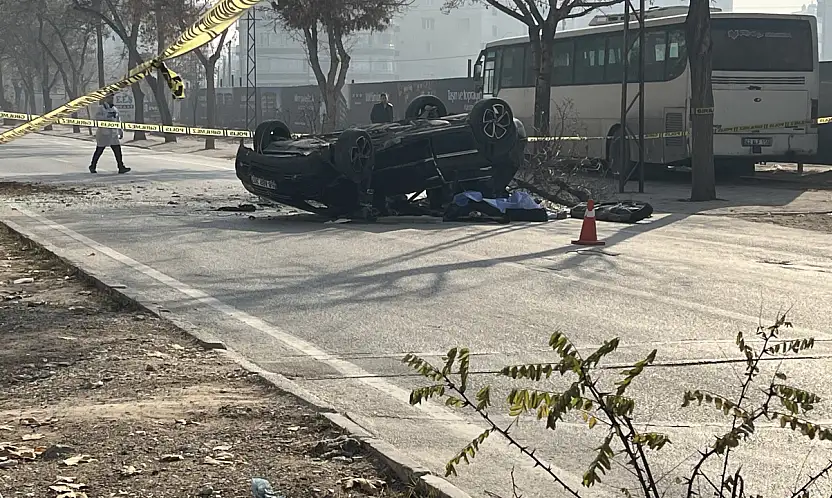 Konya'da makas faciası! Otomobil ağaca çarptı, 14 yaşındaki yolcu hayatını kaybetti