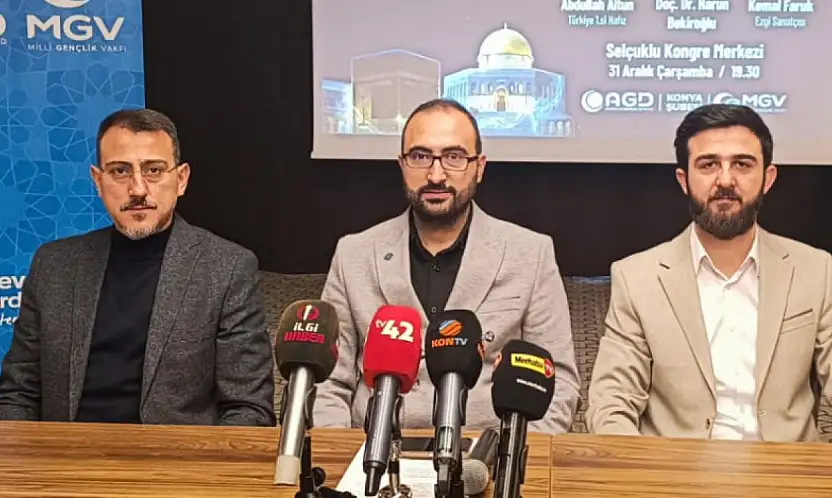 Konya'da Mekke'nin Fethi ve Kudüs Gecesi programı düzenleniyor