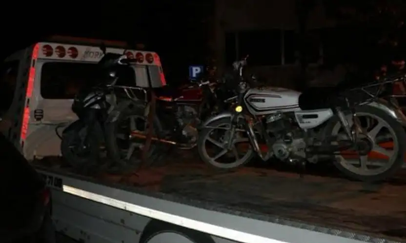 Konya'da motosiklet sürücülerine sıkı denetim: Rekor ceza kesildi!
