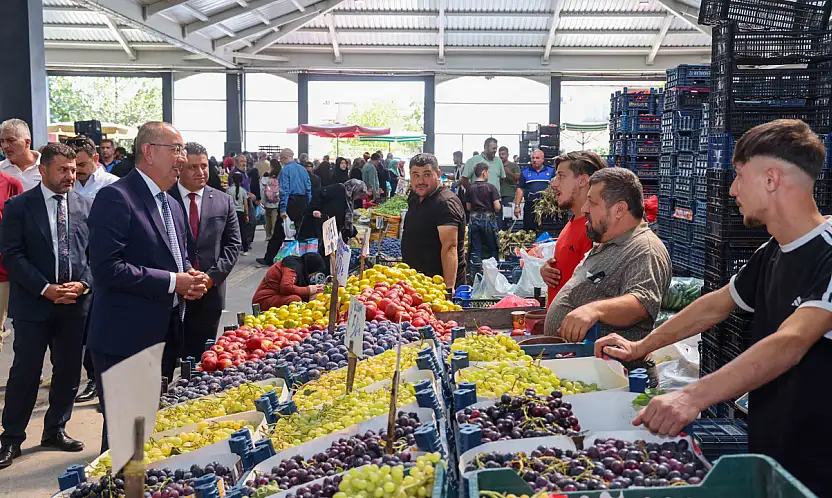 Konya'da o pazar baştan aşağı değişti! İşte yeni hali