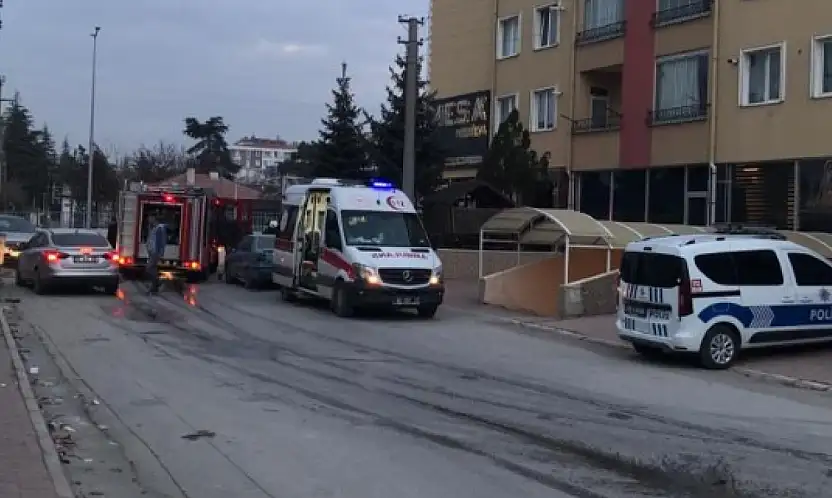 Konya'da ocakta unutulan yemek faciaya neden oldu!