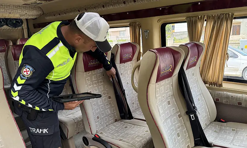 Konya'da okul çevreleri ve servis araçlarına sıkı denetim