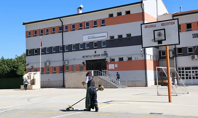 Konya'da okullar açılmadan harekete geçildi