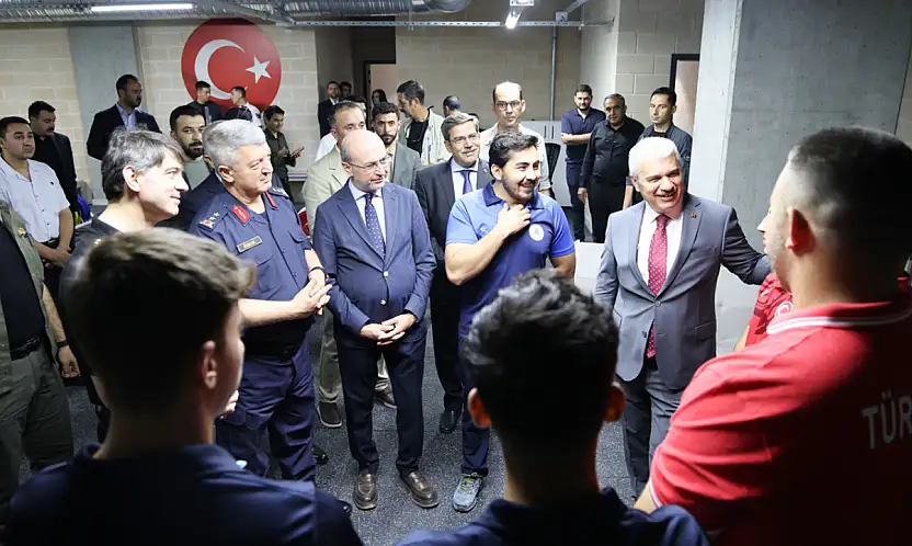 Konya'da olimpiyat yolculuğu bu merkezde başlıyor! Vali Akın'dan ziyaret