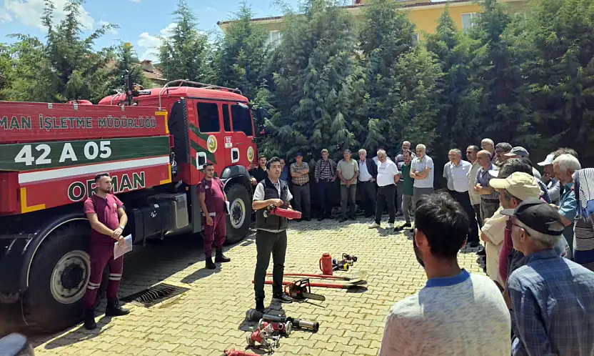 Konya'da orman yangınlarına karşı 'körük' önlemi: Arıcılara kritik uyarı