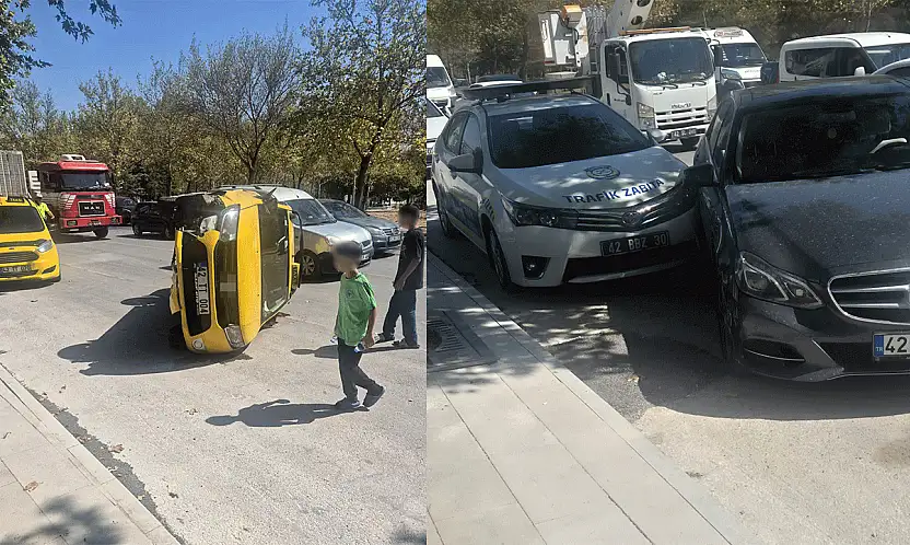 Konya'da ortalık bir anda karıştı! Yaralı hastaneye kaldırıldı