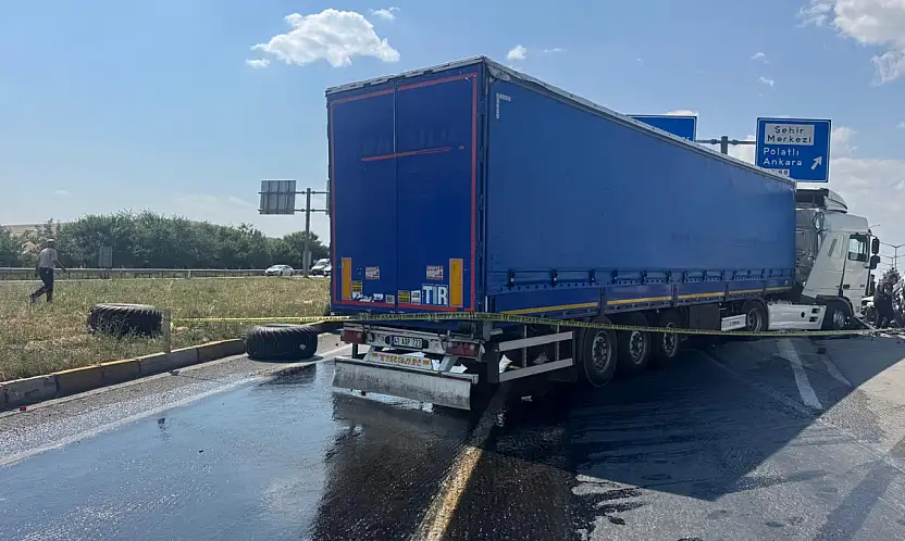 Konya'da ortalık can pazarına döndü: TIR kazasında facia yaşandı! Bir ölü 9 yaralı