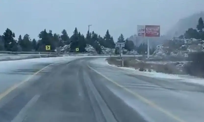 Konya'da özlenen kar, yüksek kesimleri beyaza bürüdü