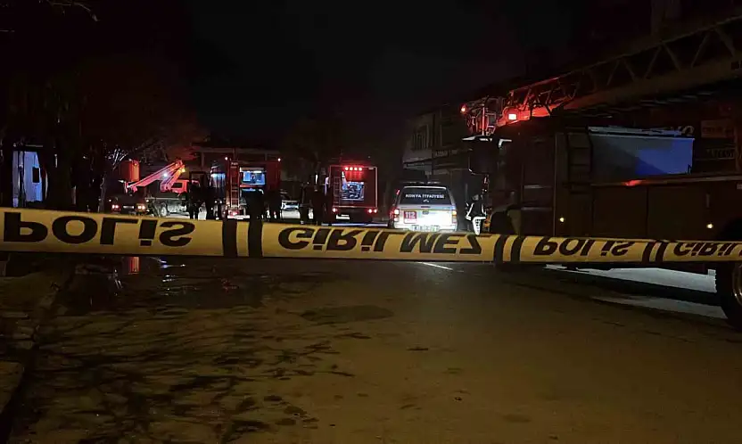 Konya'da patlama faciası: Yaşlı adam hayatını kaybetti!
