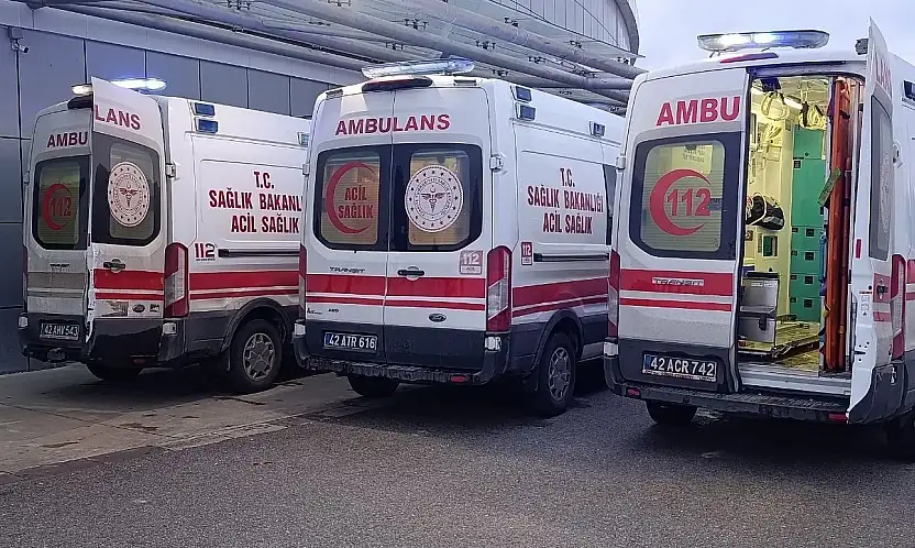Konya'da peş peşe gelen kazalarda 6 kişi yaralandı
