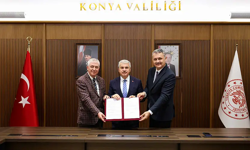 Konya'da protokol imzalandı: Yeni Aile Sağlığı Merkezi ve 112 Acil İstasyonu yükseliyor