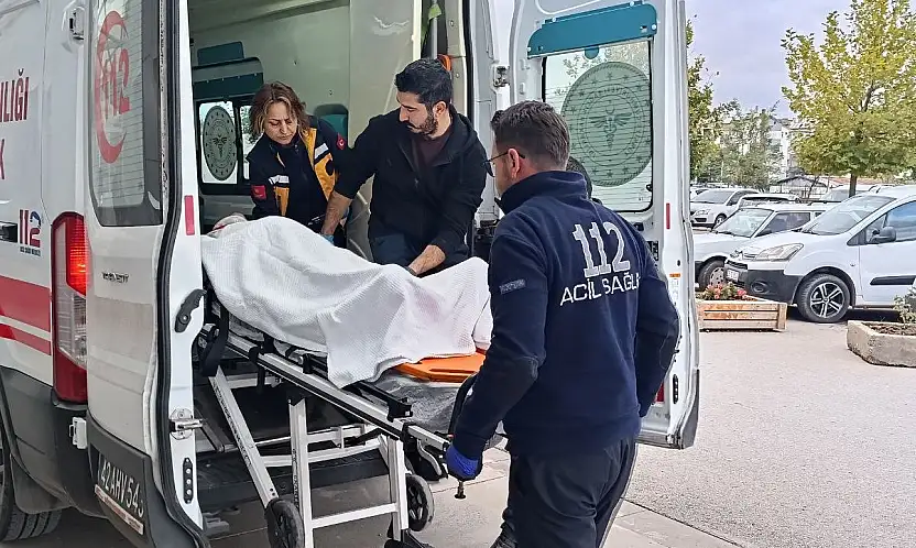 Konya'da sanayi sitesinde korkutan kaza! Kamyon kasasından düştü
