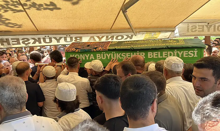Konya'da silahlı saldırıya uğrayan kuyumcu toprağa verildi