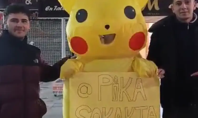 Konya'da sürpriz misafir! Gören gözlerine inanamadı!