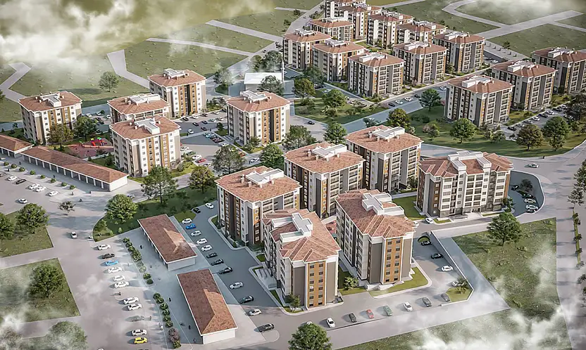 Konya'da TOKİ Projelerinde Sona Yaklaşılıyor: Yüzde 90'ı Aşan Tamamlanma Oranları