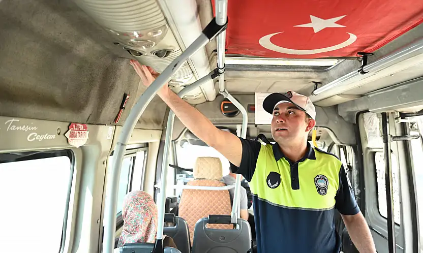 Konya'da toplu taşımaya sıkı denetim: Klimasız ve kartız sürücüye geçit yok