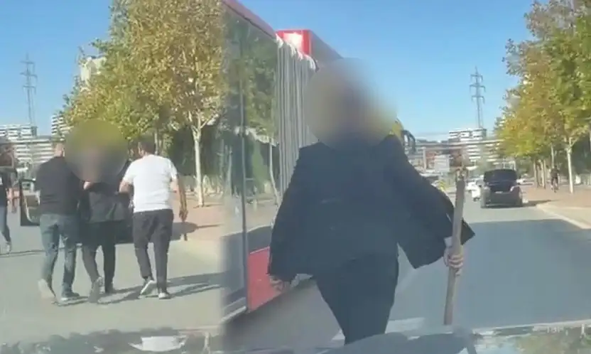 Konya'da trafikte o görüntüler emniyeti harekete geçirdi