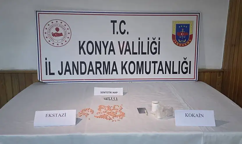 Konya'da uyuşturucu operasyonu: Bir kişi tutuklandı!