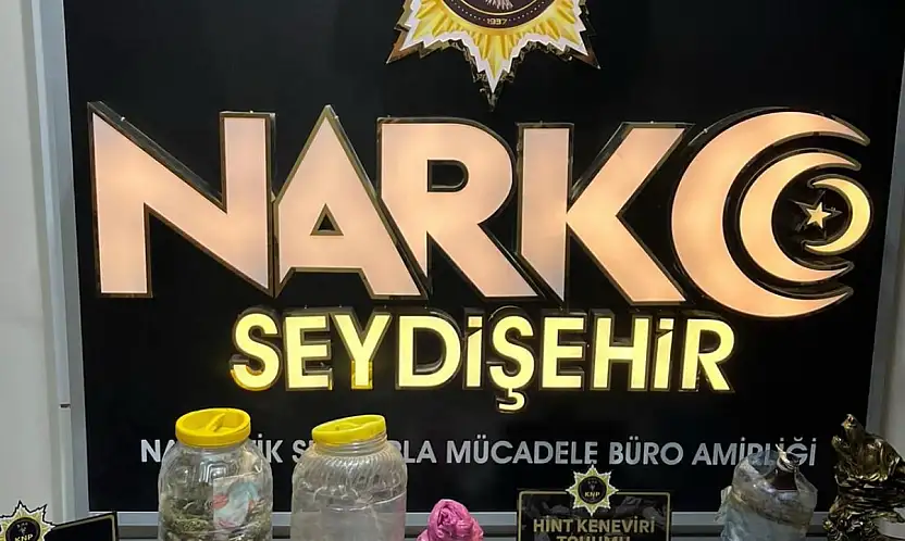 Konya'da uyuşturucuya geçit yok: 5 adrese eş zamanlı baskın