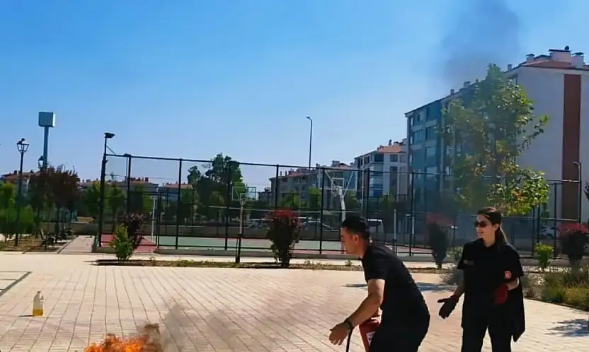Konya'da yangın güvenliğinde bilinçli adım