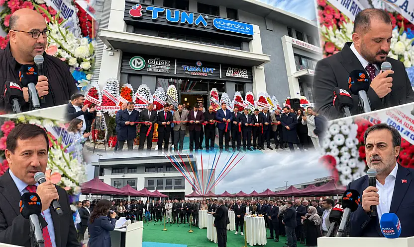 Konya'da yatırımlara bir yenisi eklendi: Tuna Grup yeni hizmet merkezini törenle açtı
