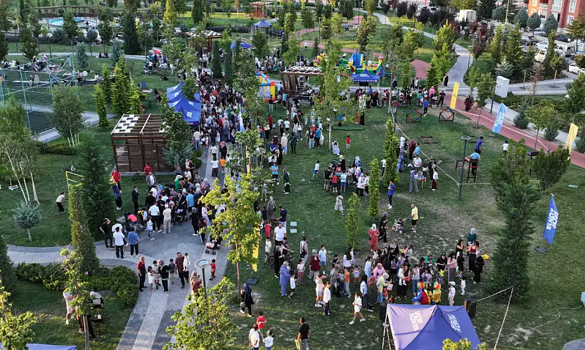 Konya'da yazın adresi parklar oldu: 60 günde 34 parkta şenlik