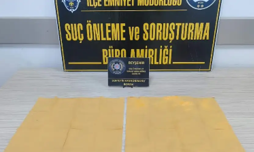 Konya'da zehir tacirlerine geçit yok: 3 kişi tutuklandı!