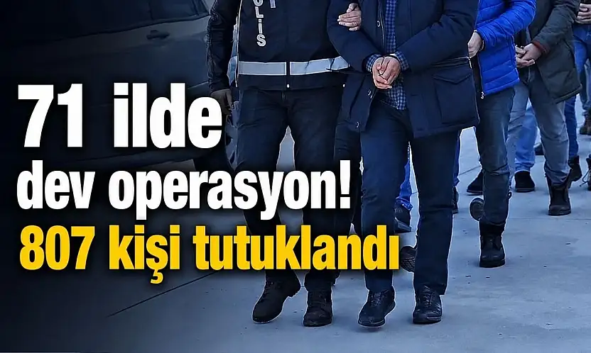 Konya dahil 71 ilde dev operasyon! Tonlarca uyuşturucu ele geçirildi