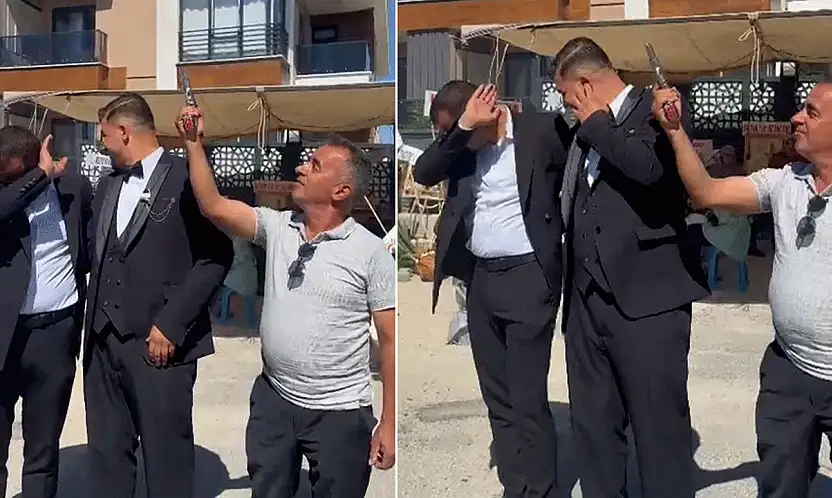 Konya'daki düğünde korku dolu anlar! Muhtar tutuklandı